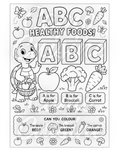 ABC Colouring Page – Printable Kids Activity