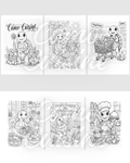 Camo Cuisine Colouring Pack – 6 Printable Pages